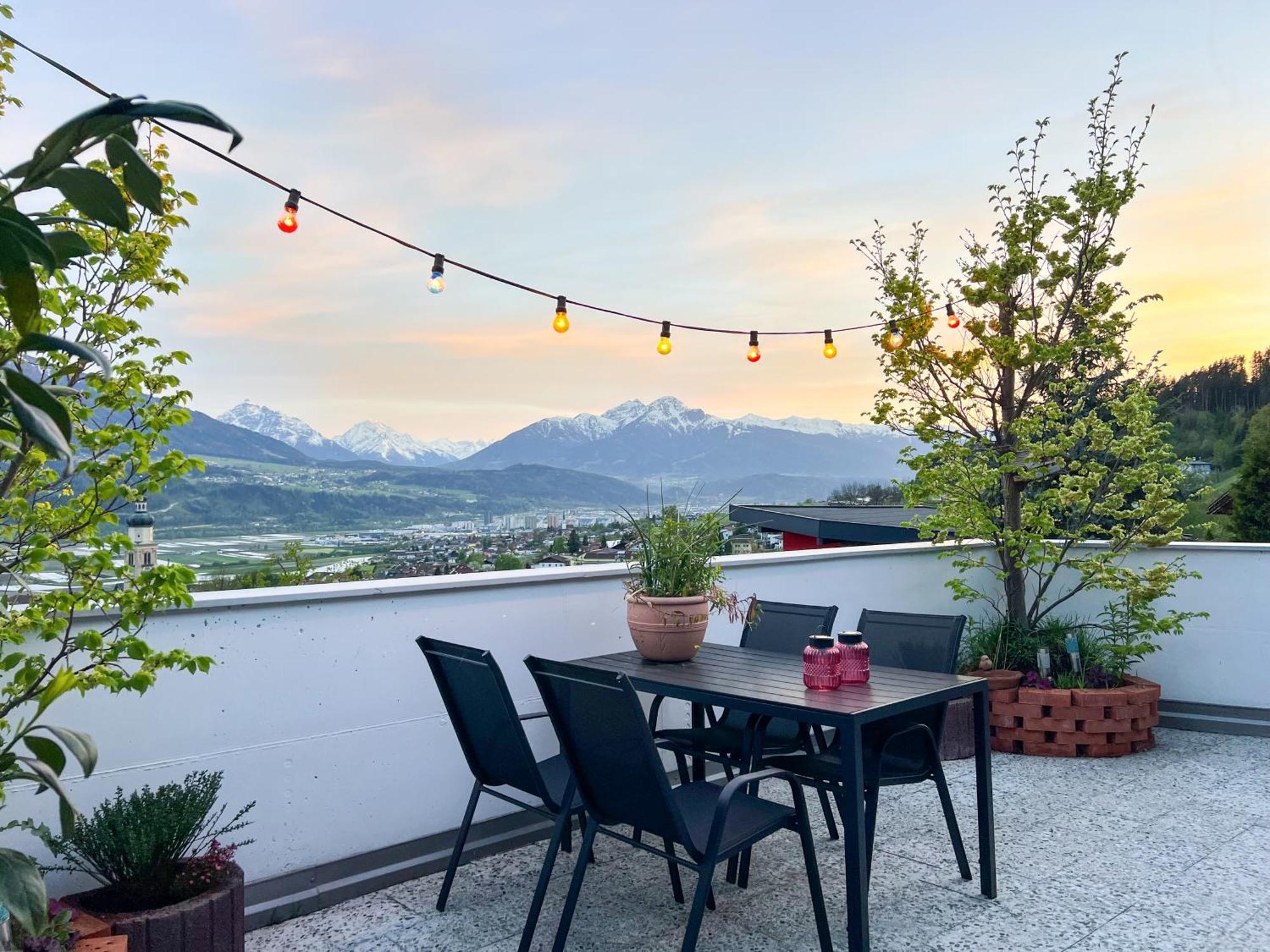 Sunny Mountain Loft - Terrace & Garden Apartment Thaur Exterior photo